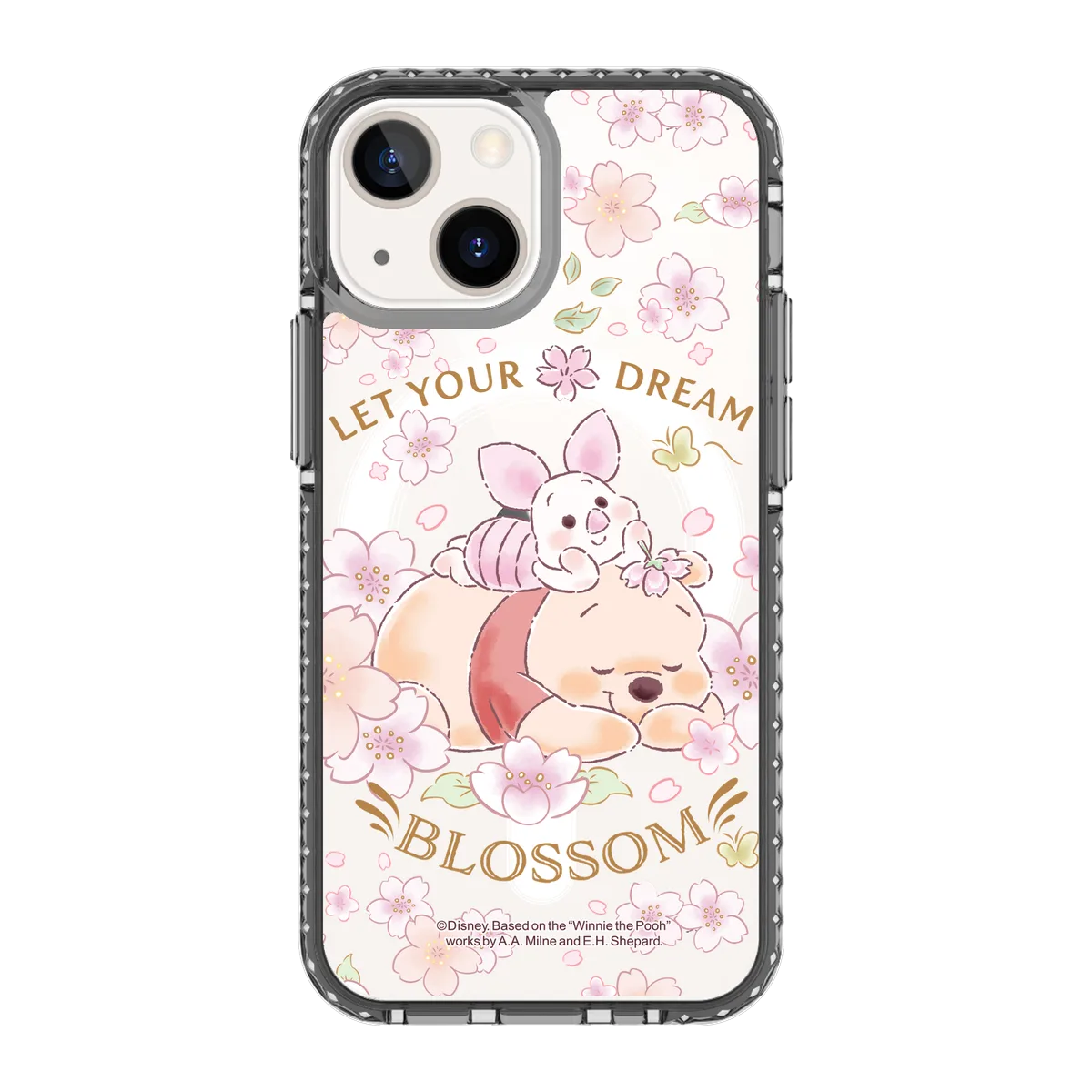 5938-iphone-13-mini-golden-case-magsafe-compatible-transparent-black
