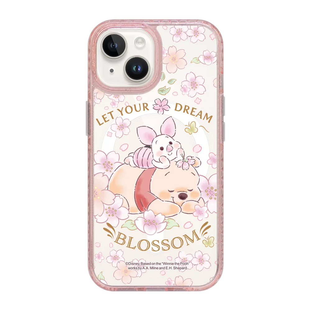5938-iphone-15-golden-case-magsafe-compatible-pink-glitter