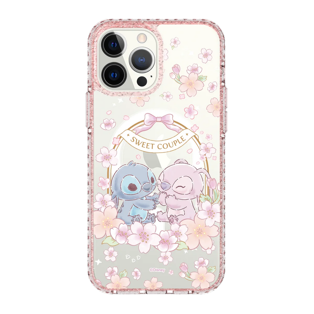 5941-iphone-13-pro-max-golden-case-magsafe-compatible-pink-glitter