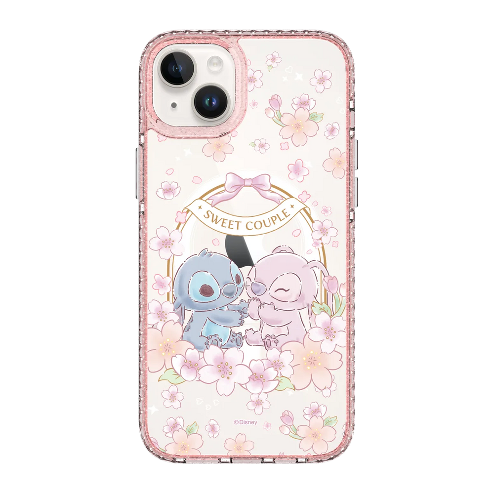 5941-iphone-14-plus-golden-case-magsafe-compatible-pink-glitter