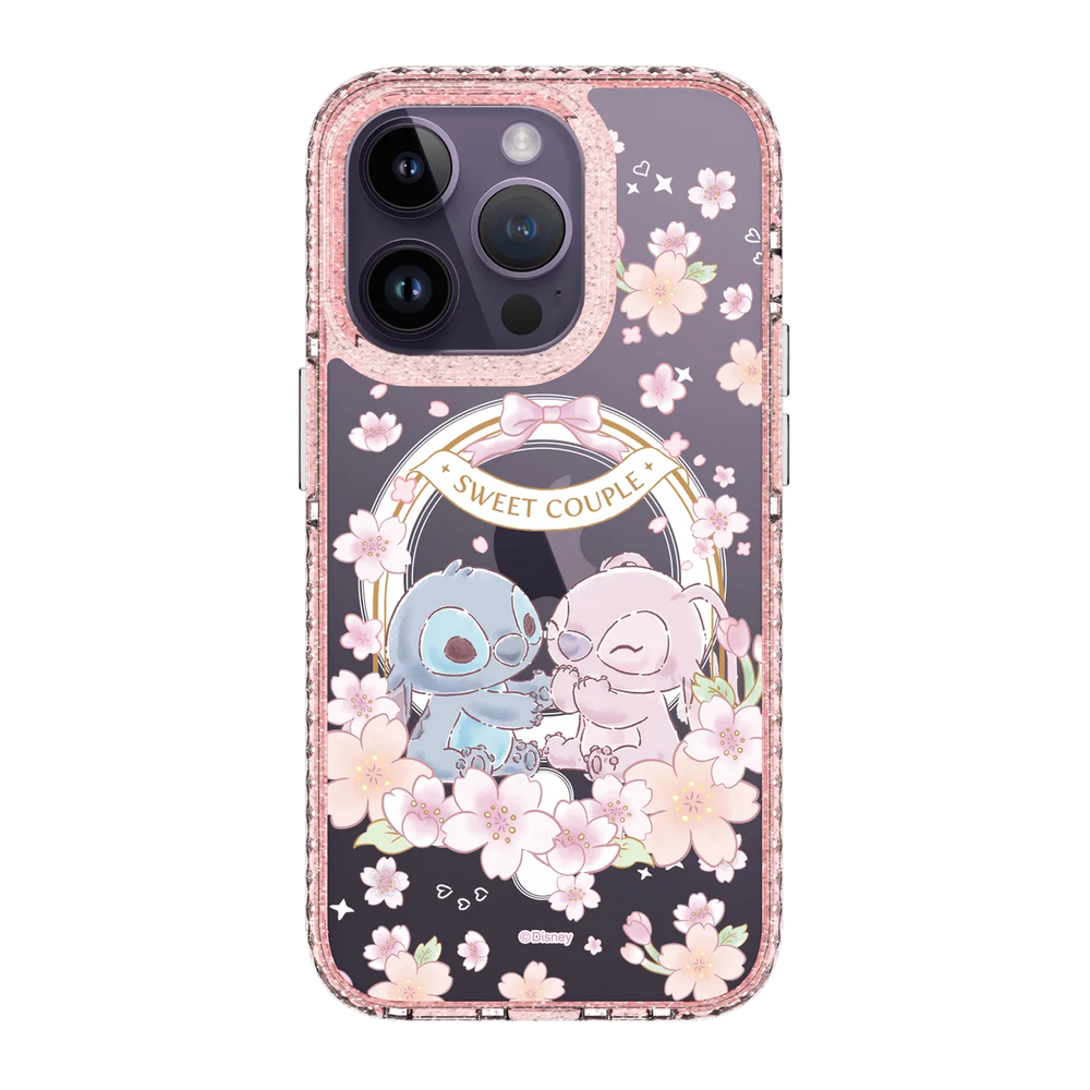 5941-iphone-14-pro-golden-case-magsafe-compatible-pink-glitter