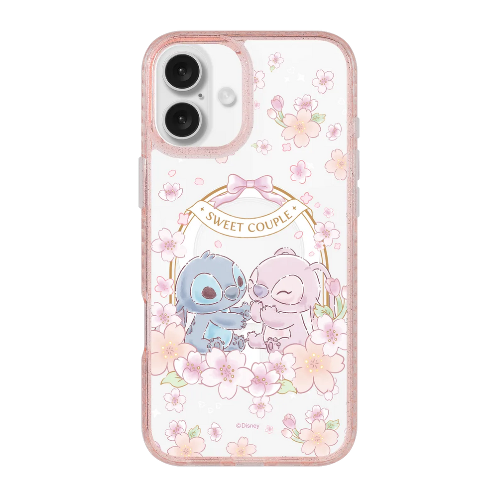 5941-iphone-16-plus-golden-case-magsafe-compatible-pink-glitter