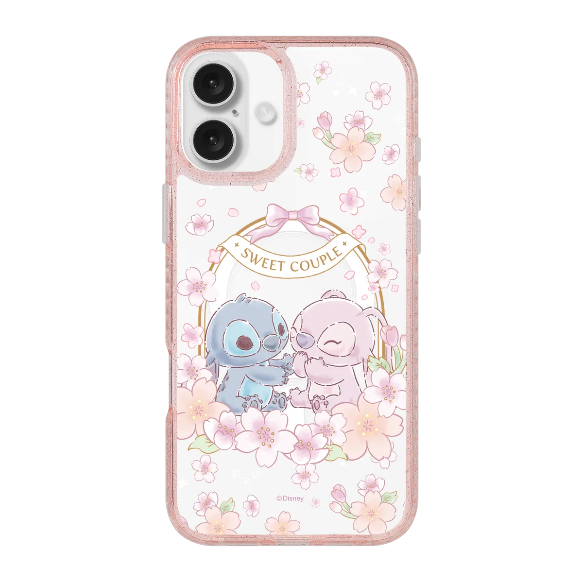 5941-iphone-16-plus-golden-case-magsafe-compatible-pink-glitter
