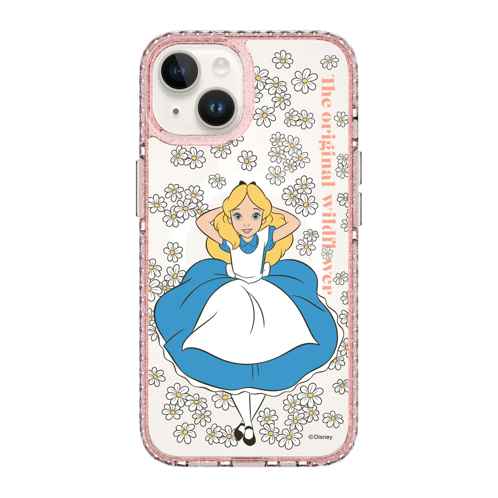 5944-iphone-14-golden-case-magsafe-compatible-pink-glitter