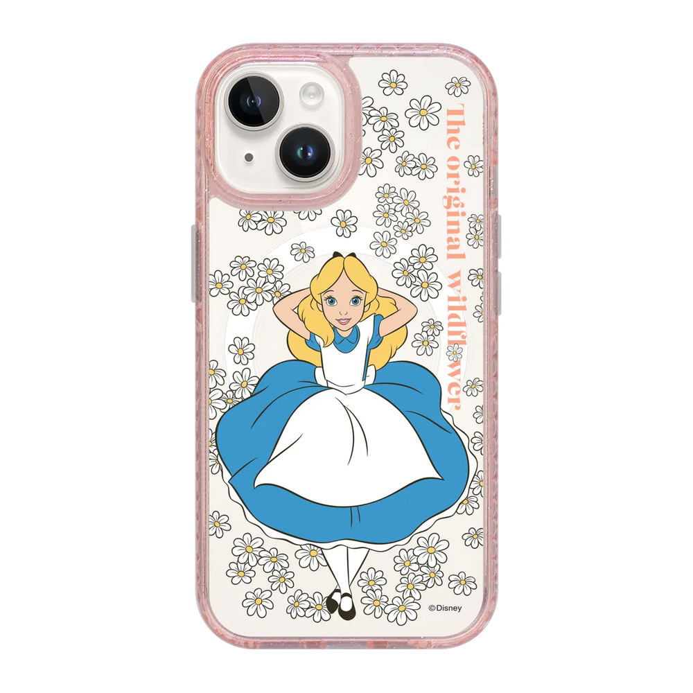 5944-iphone-15-golden-case-magsafe-compatible-pink-glitter