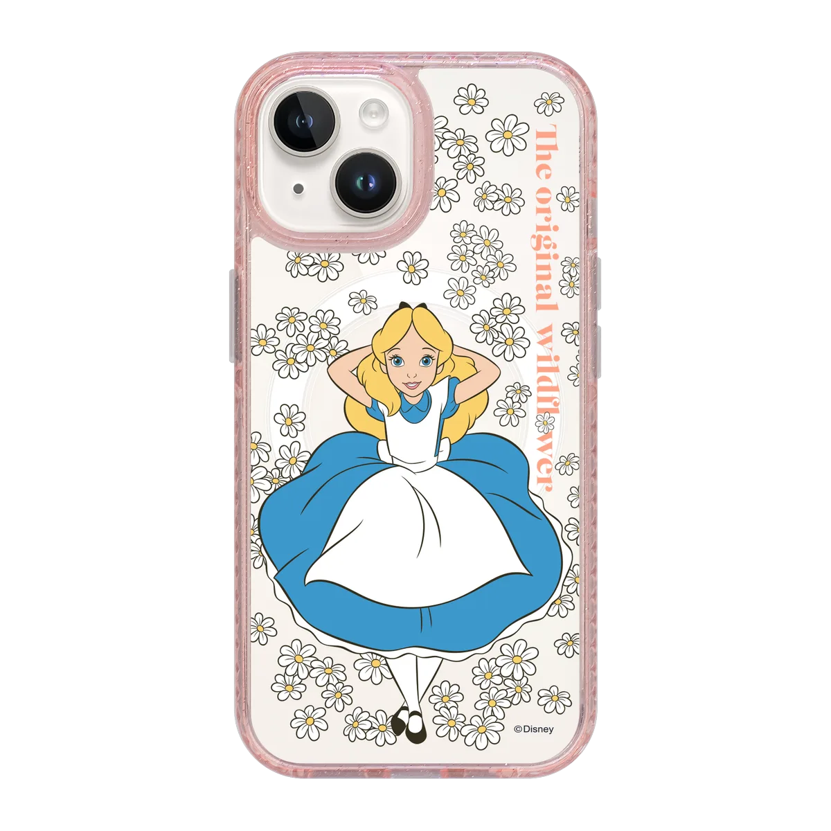 5944-iphone-15-golden-case-magsafe-compatible-pink-glitter