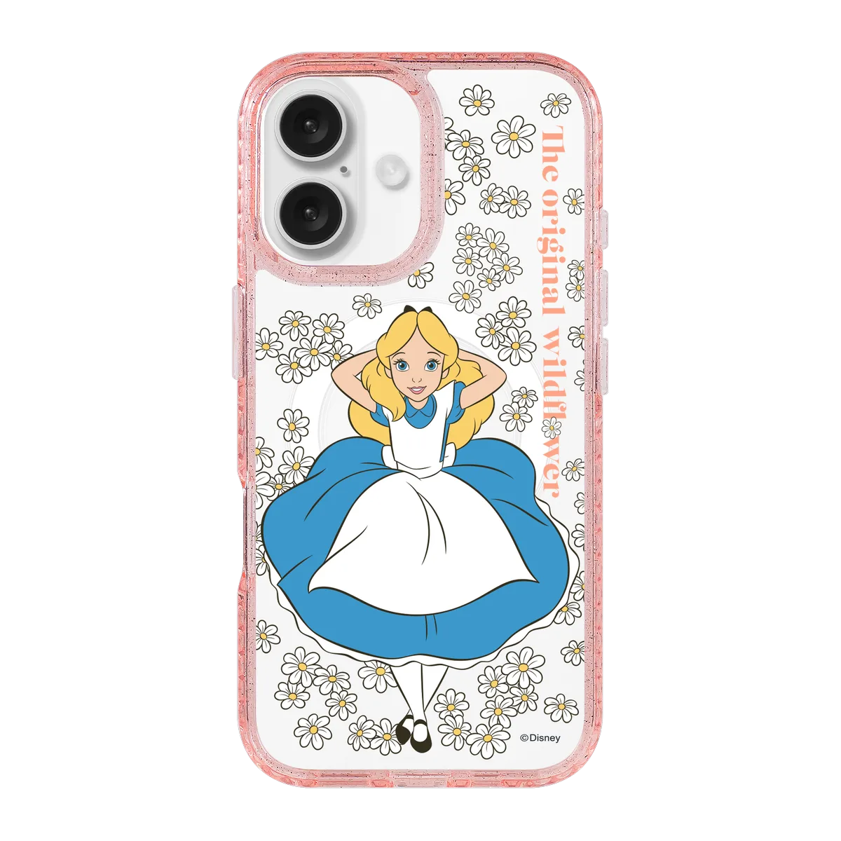 5944-iphone-16-golden-case-magsafe-compatible-pink-glitter