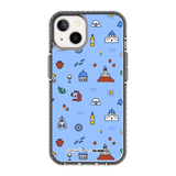 5950-iphone-13-golden-case-magsafe-compatible-transparent-black