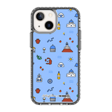 5950-iphone-13-mini-golden-case-magsafe-compatible-transparent-black