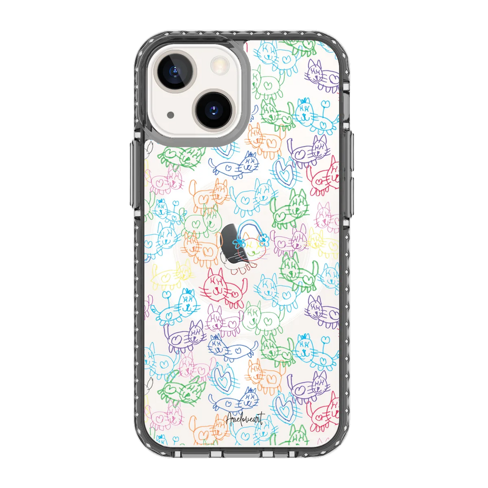 5956-iphone-13-mini-golden-case-magsafe-compatible-transparent-black