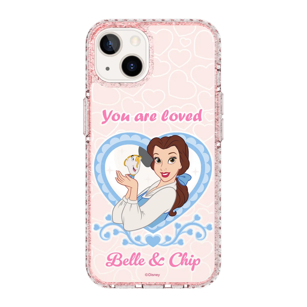 5970-iphone-13-golden-case-magsafe-compatible-pink-glitter