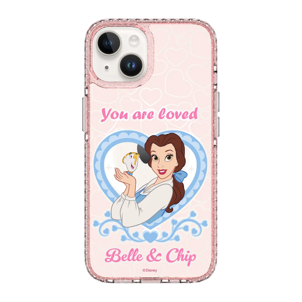 5970-iphone-14-golden-case-magsafe-compatible-pink-glitter