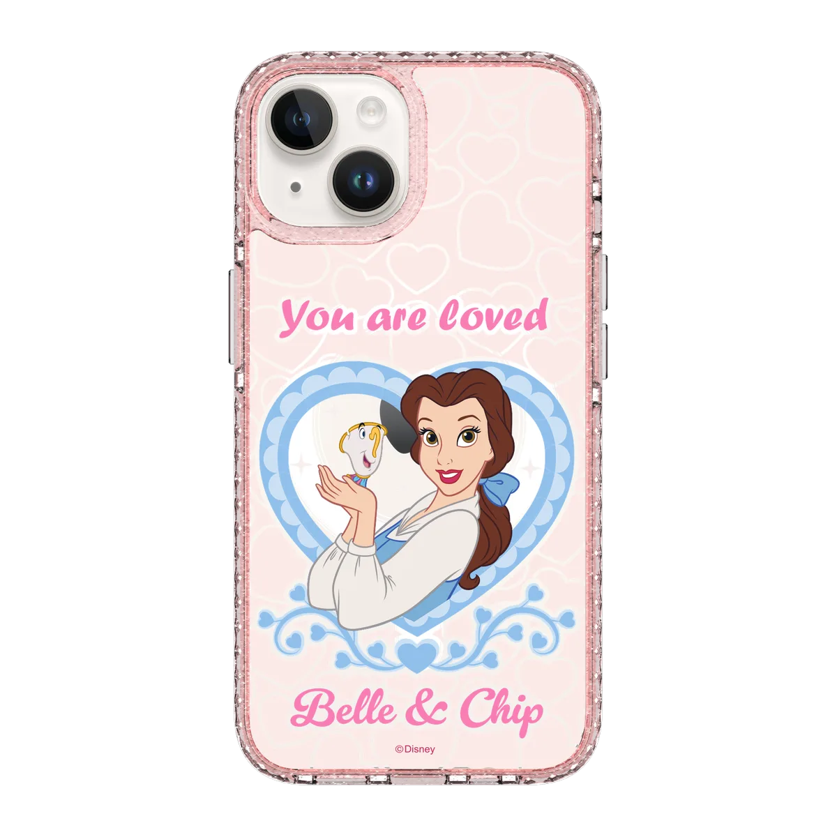 5970-iphone-14-golden-case-magsafe-compatible-pink-glitter