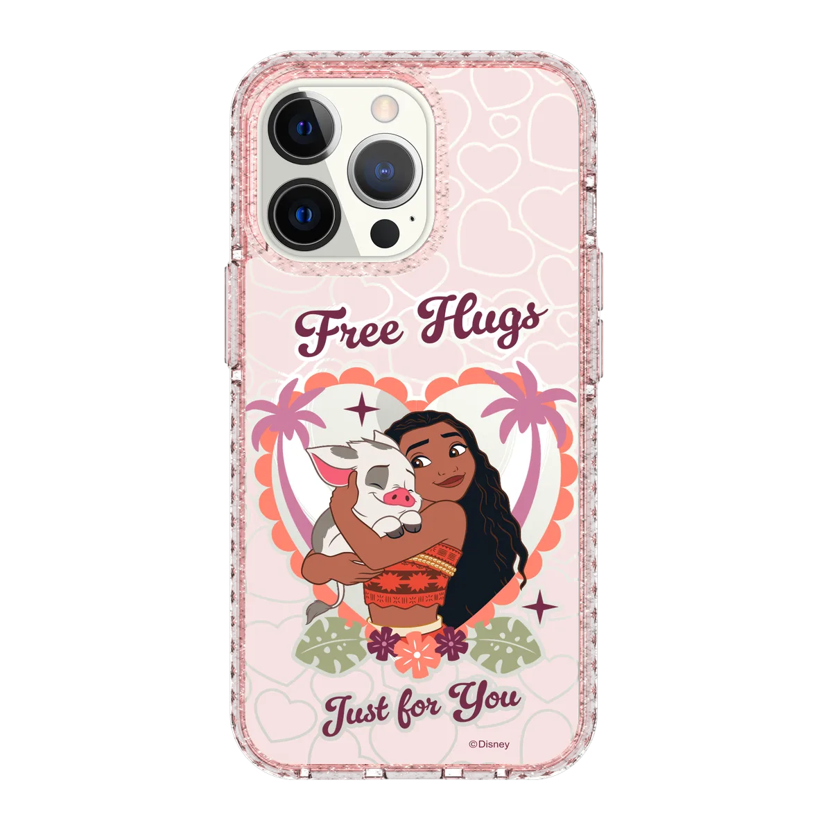 5973-iphone-13-pro-golden-case-magsafe-compatible-pink-glitter