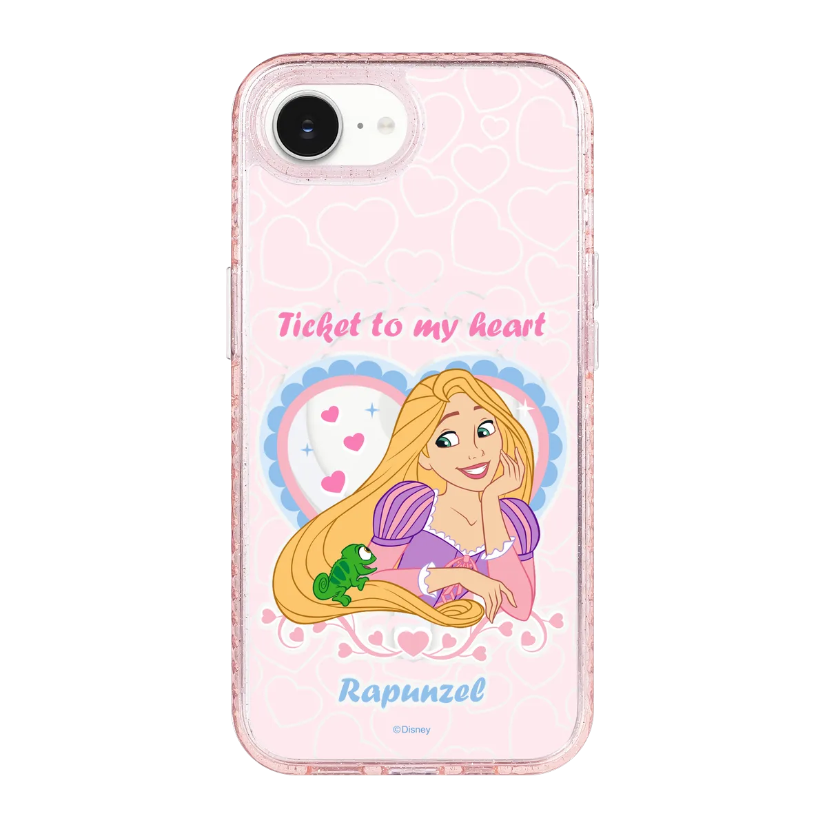 5974-iphone-16-e-golden-case-magsafe-compatible-pink-glitter