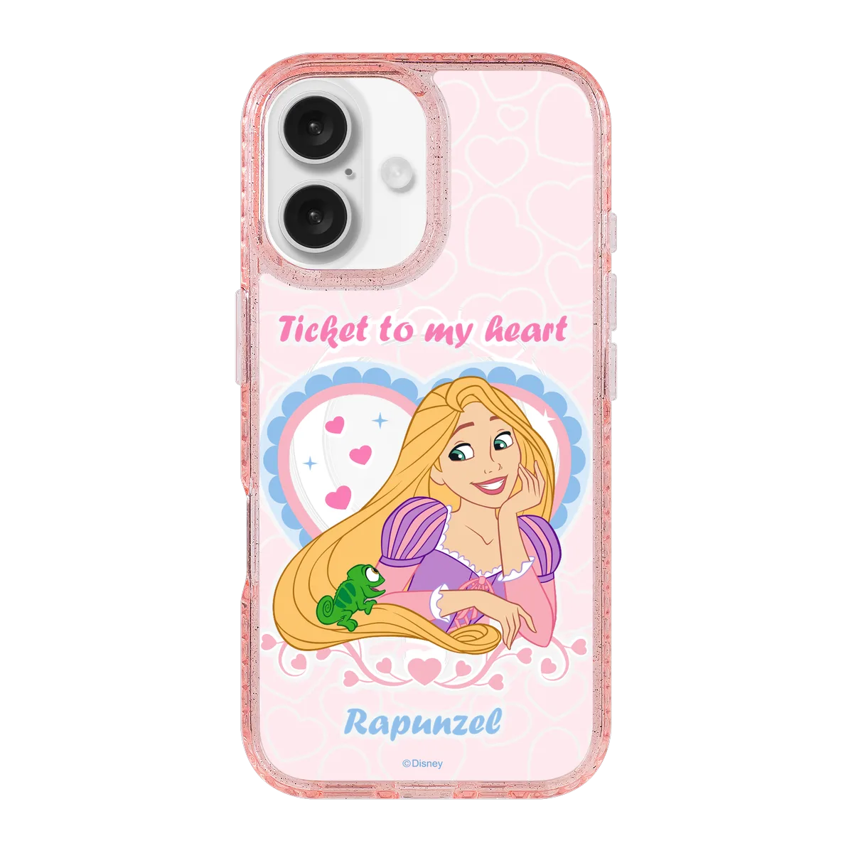 5974-iphone-16-golden-case-magsafe-compatible-pink-glitter