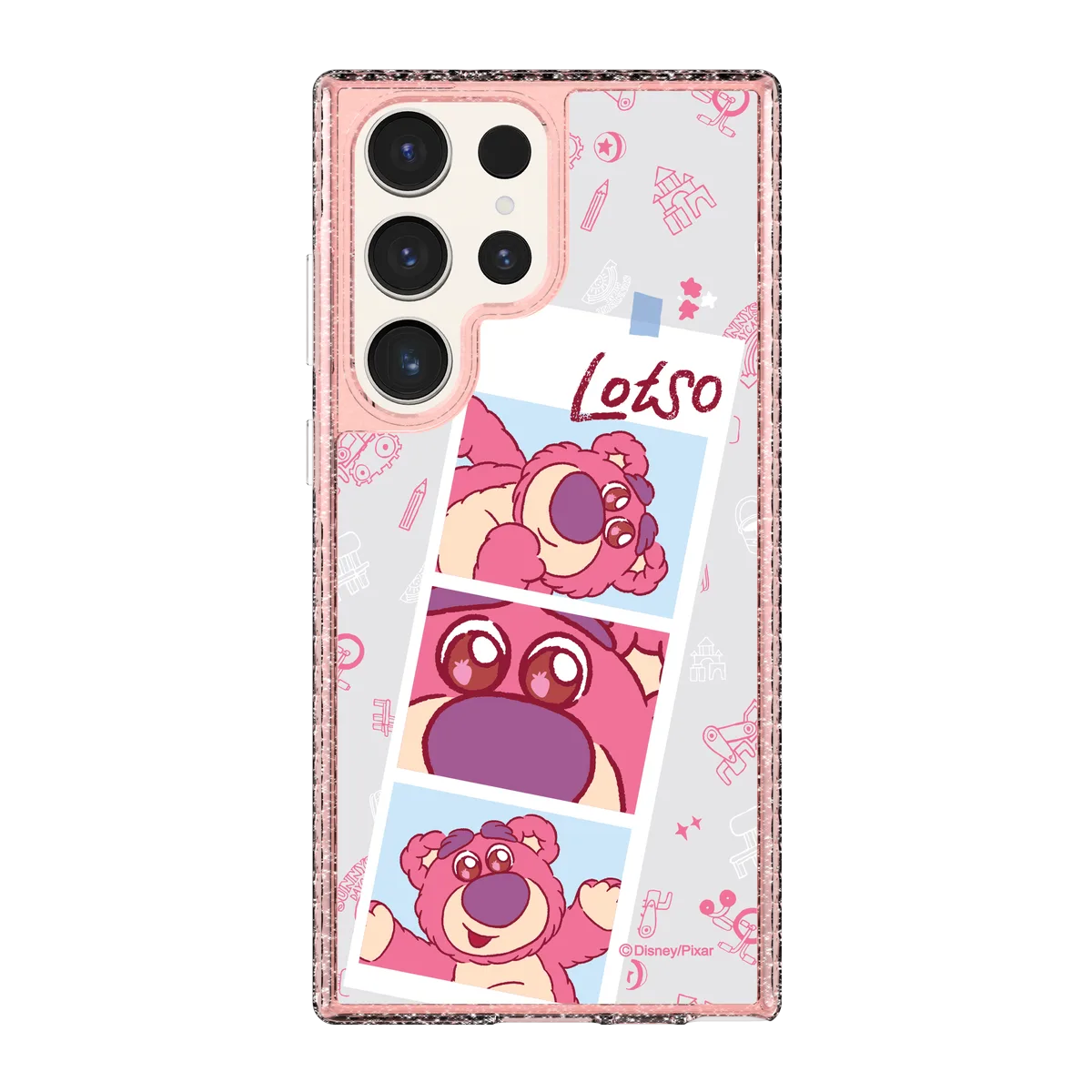 5977-galaxy-s23-ultra-golden-case-magsafe-compatible-pink-glitter