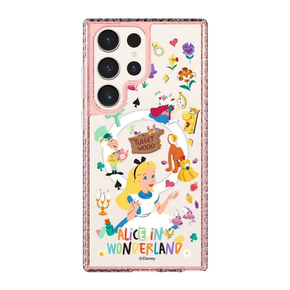 5984-galaxy-s23-ultra-golden-case-magsafe-compatible-pink-glitter