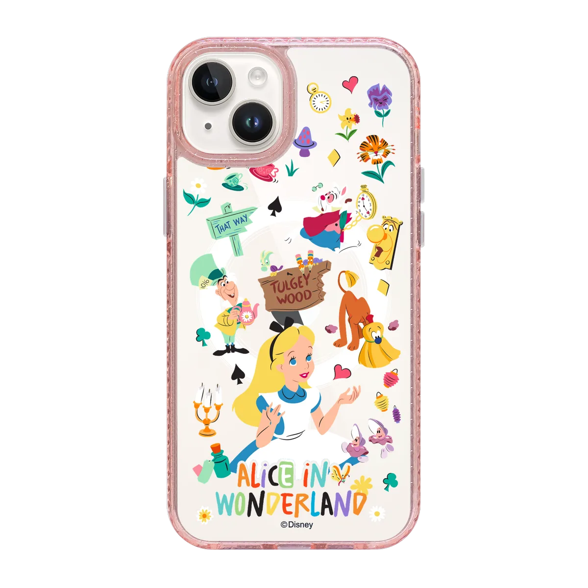 5984-iphone-15-plus-golden-case-magsafe-compatible-pink-glitter
