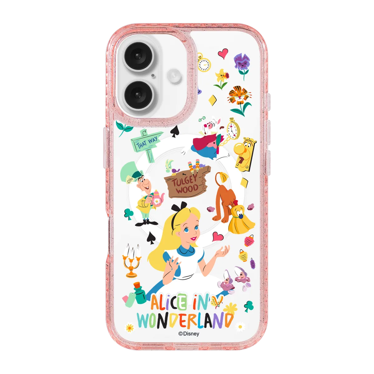 5984-iphone-16-golden-case-magsafe-compatible-pink-glitter