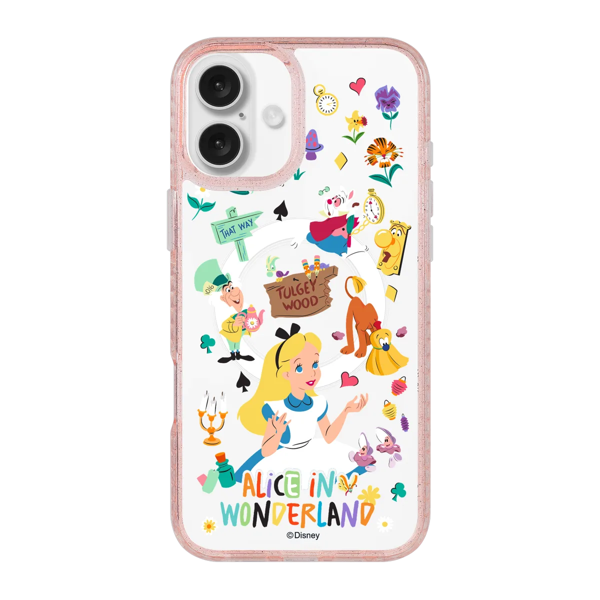 5984-iphone-16-plus-golden-case-magsafe-compatible-pink-glitter