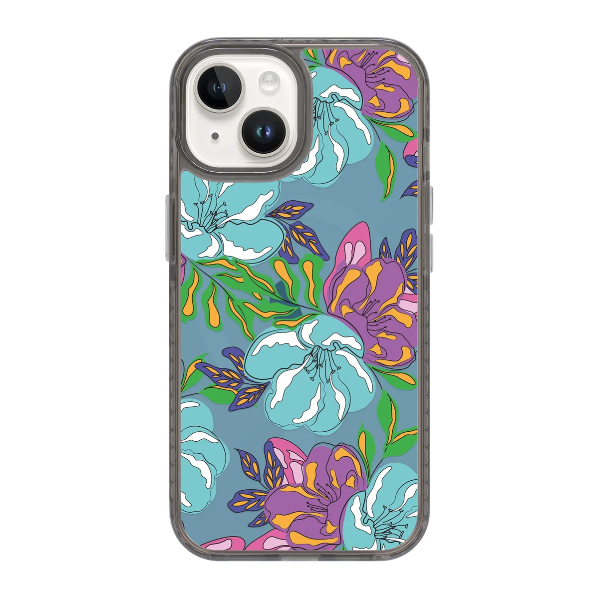 6007-iphone-15-golden-case-magsafe-compatible-transparent-black