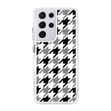 6010 Houndstooth In Black And White