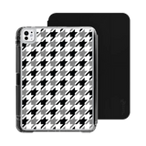 เคส iPhone 17 Pro Max ลาย Houndstooth สีดำและขาว รุ่น 6010