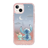 6018-iphone-13-golden-case-magsafe-compatible-pink-glitter
