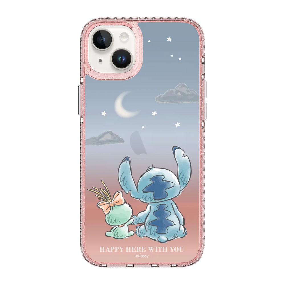 6018-iphone-14-plus-golden-case-magsafe-compatible-pink-glitter