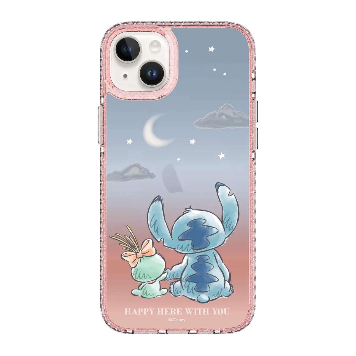 6018-iphone-14-plus-golden-case-magsafe-compatible-pink-glitter