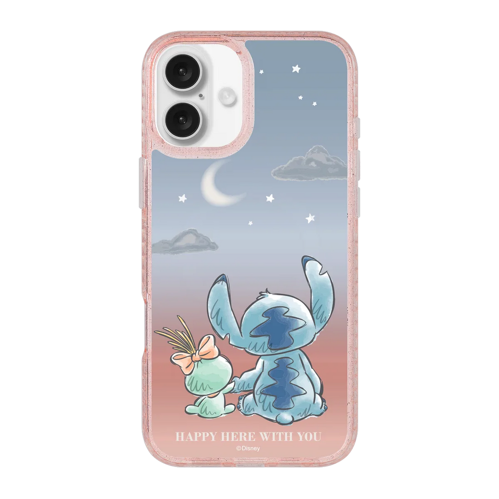 6018-iphone-16-plus-golden-case-magsafe-compatible-pink-glitter