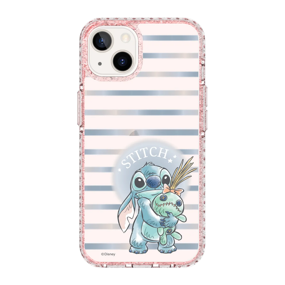 6019-iphone-13-golden-case-magsafe-compatible-pink-glitter