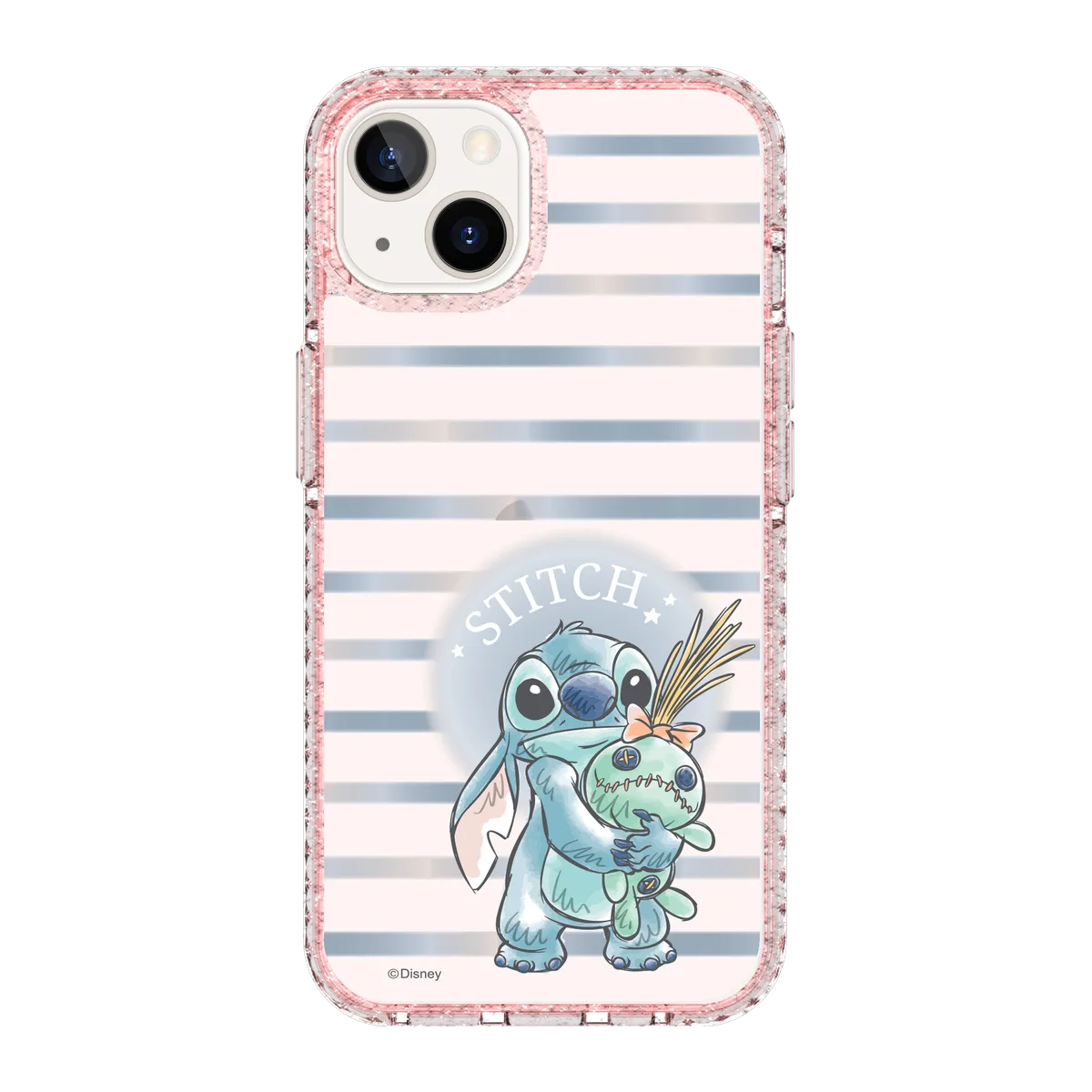 6019-iphone-13-golden-case-magsafe-compatible-pink-glitter