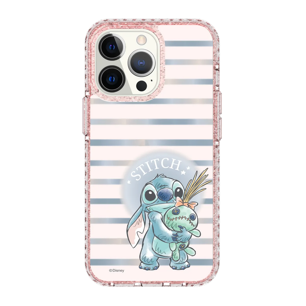 6019-iphone-13-pro-golden-case-magsafe-compatible-pink-glitter