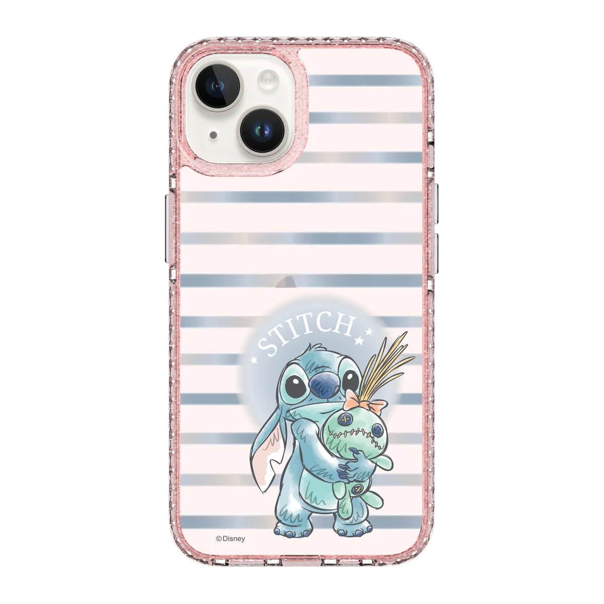 6019-iphone-14-golden-case-magsafe-compatible-pink-glitter