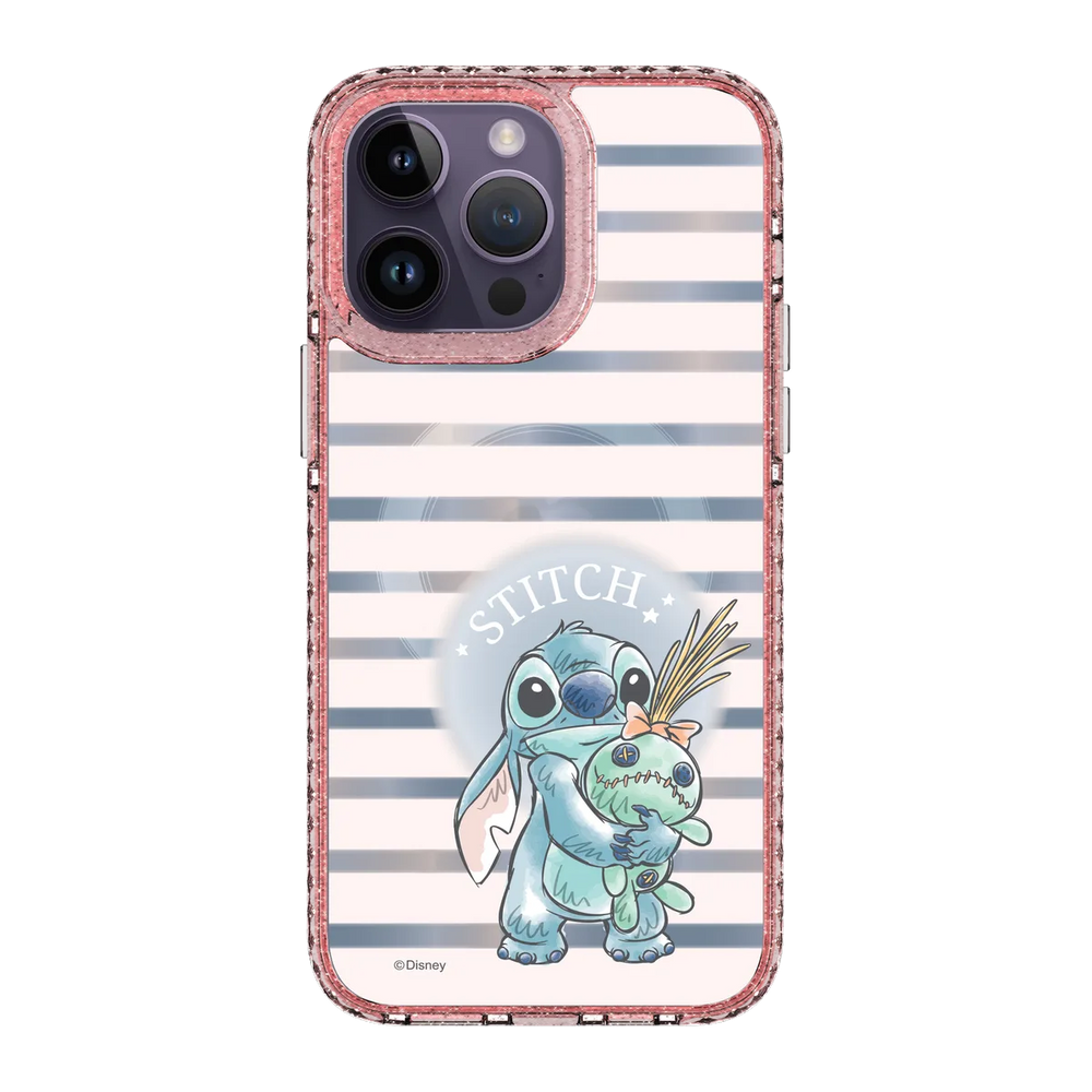 6019-iphone-14-pro-max-golden-case-magsafe-compatible-pink-glitter