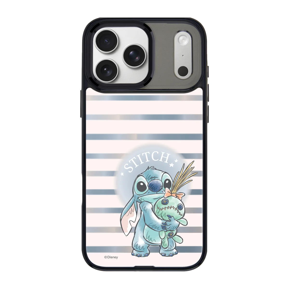 6019-iphone-17-pro-max-goldensnap-mirror-case-magsafe-compatible-transparent-black