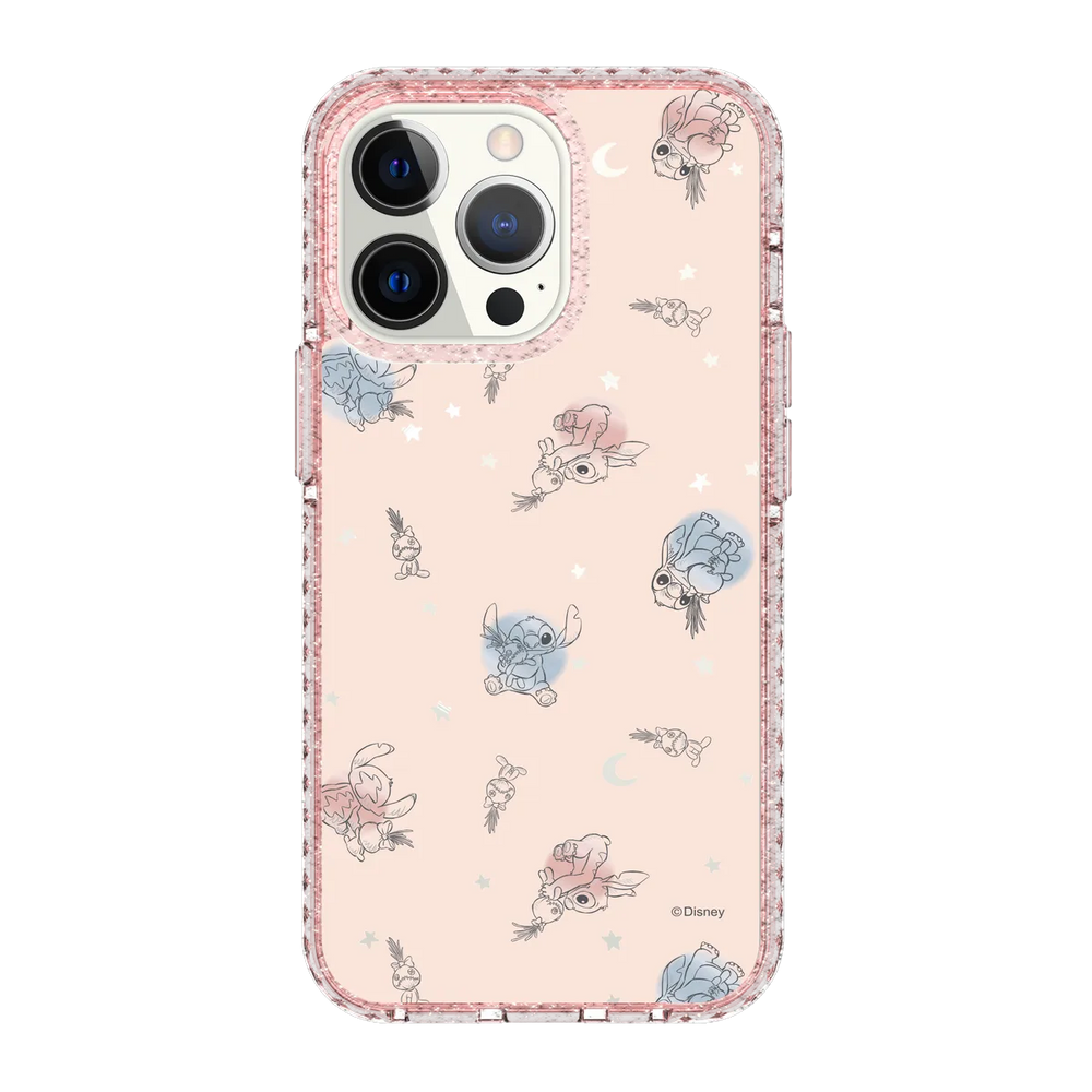 6020-iphone-13-pro-golden-case-magsafe-compatible-pink-glitter