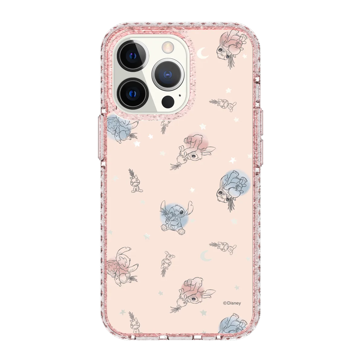 6020-iphone-13-pro-golden-case-magsafe-compatible-pink-glitter