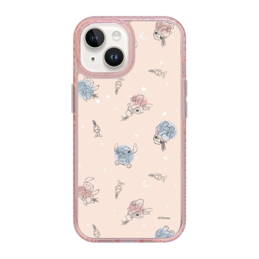 6020-iphone-15-golden-case-magsafe-compatible-pink-glitter