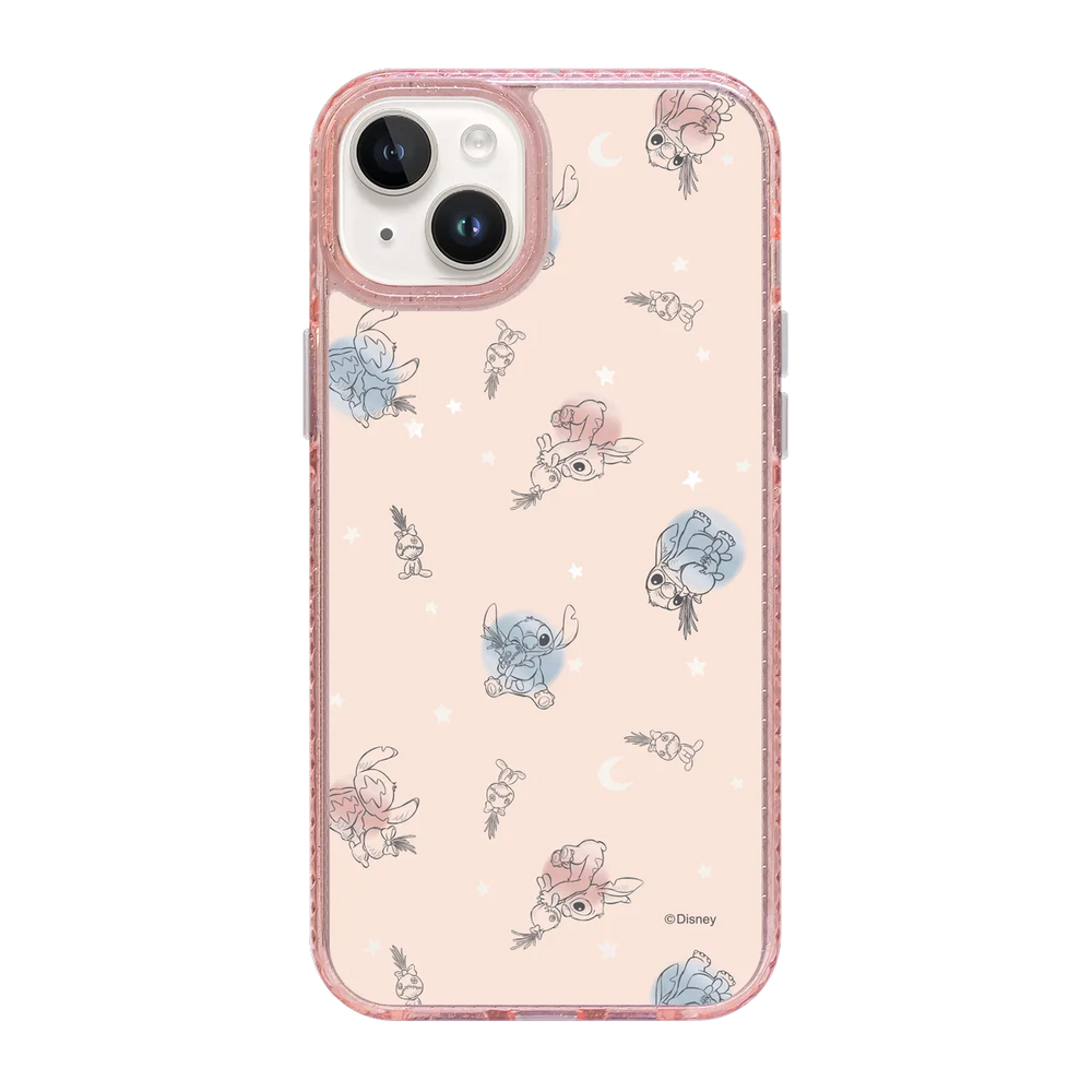 6020-iphone-15-plus-golden-case-magsafe-compatible-pink-glitter