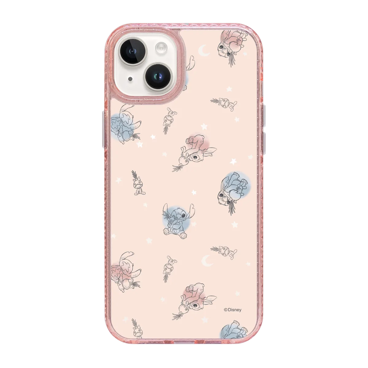 6020-iphone-15-plus-golden-case-magsafe-compatible-pink-glitter