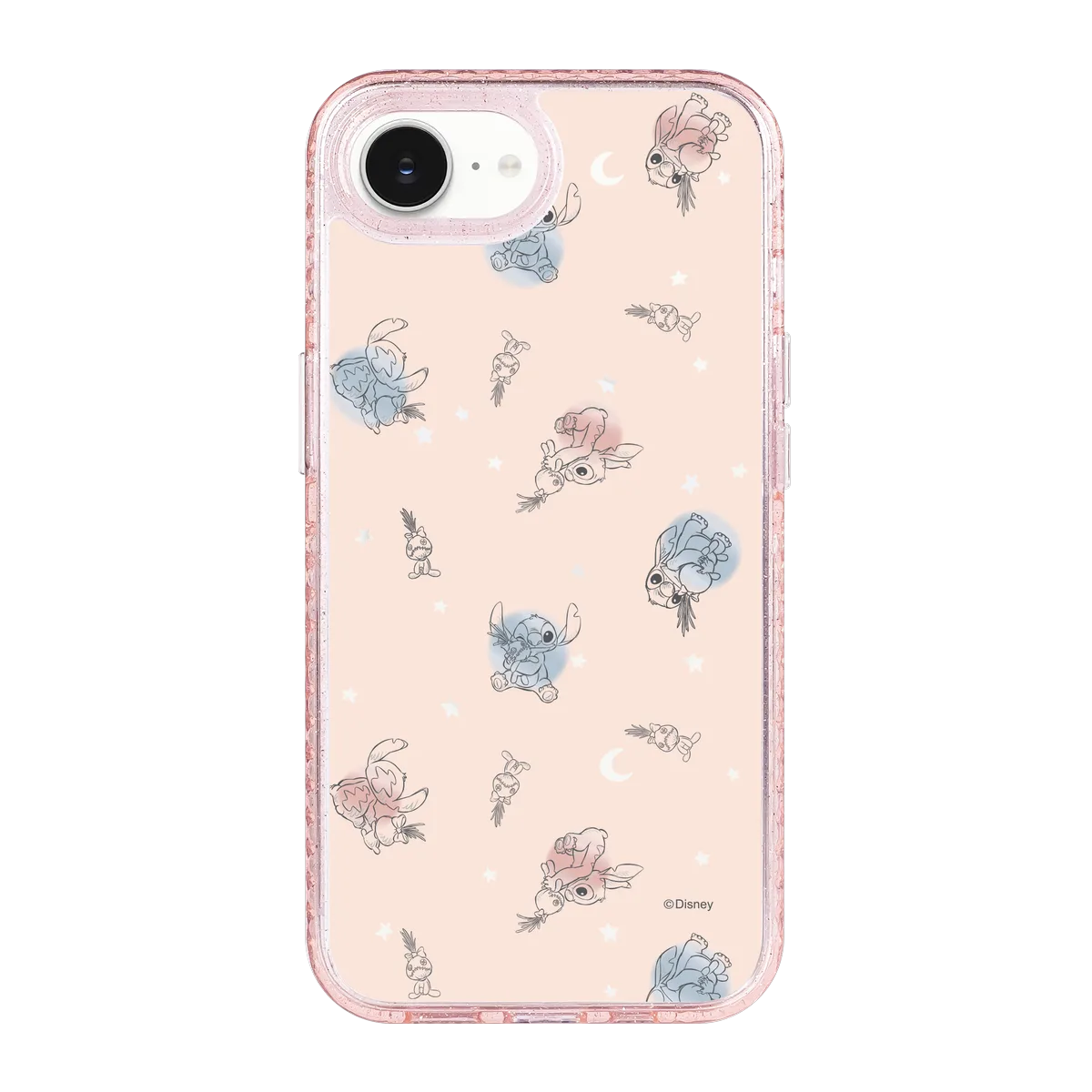 6020-iphone-16-e-golden-case-magsafe-compatible-pink-glitter