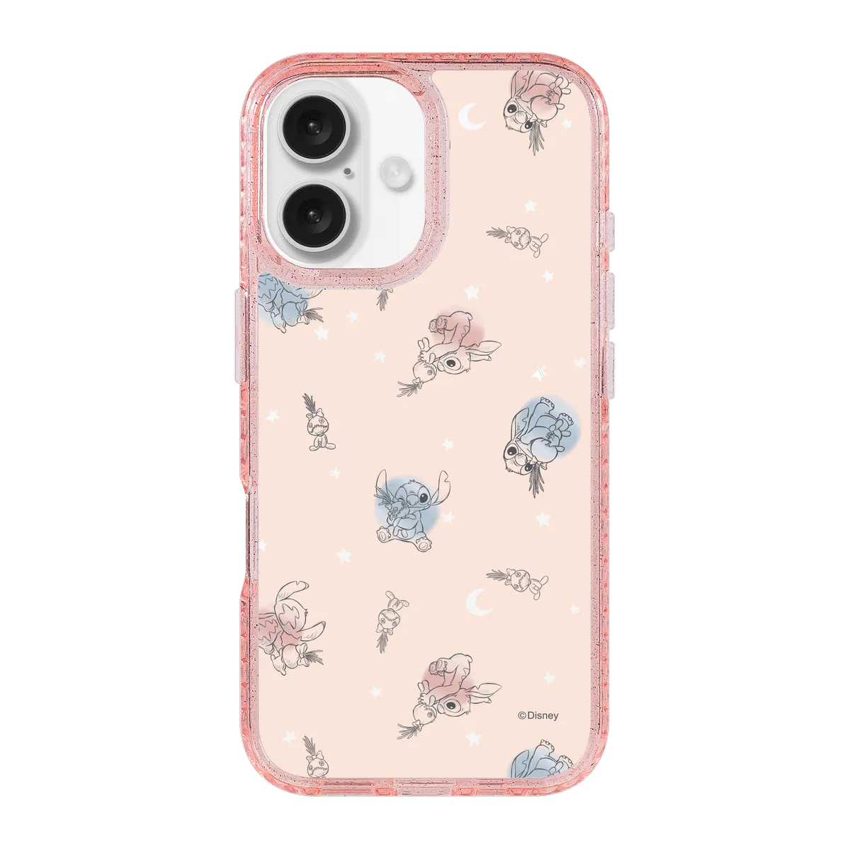 6020-iphone-16-golden-case-magsafe-compatible-pink-glitter