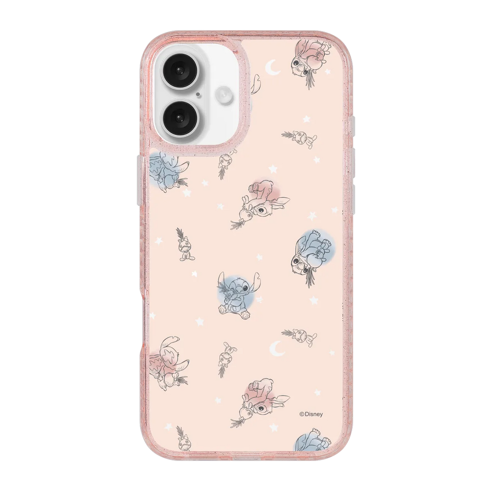 6020-iphone-16-plus-golden-case-magsafe-compatible-pink-glitter