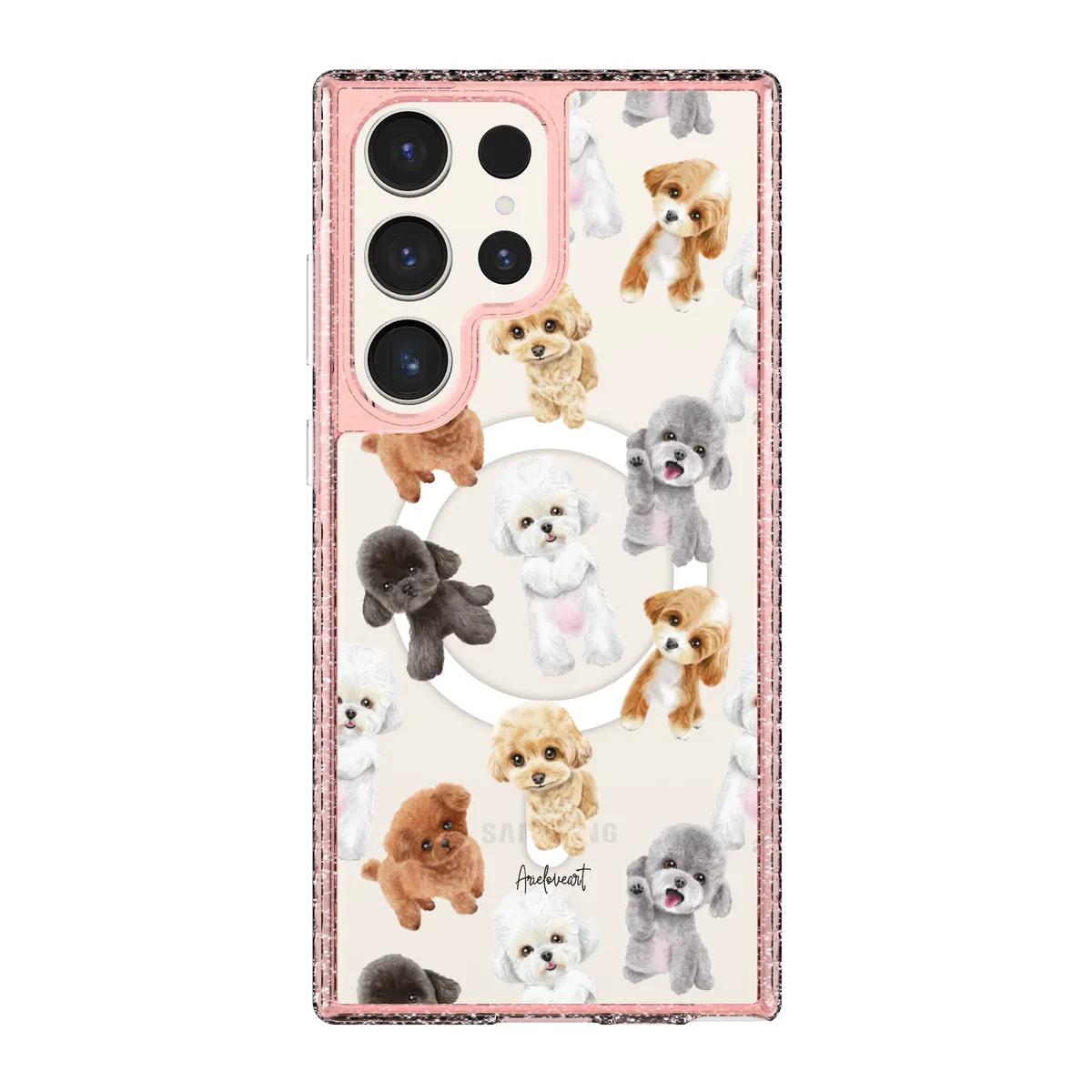 6022-galaxy-s23-ultra-golden-case-magsafe-compatible-pink-glitter