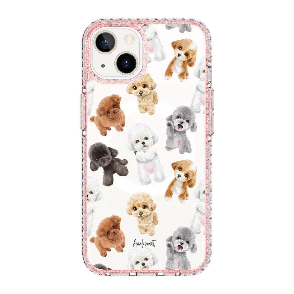 6022-iphone-13-golden-case-magsafe-compatible-pink-glitter