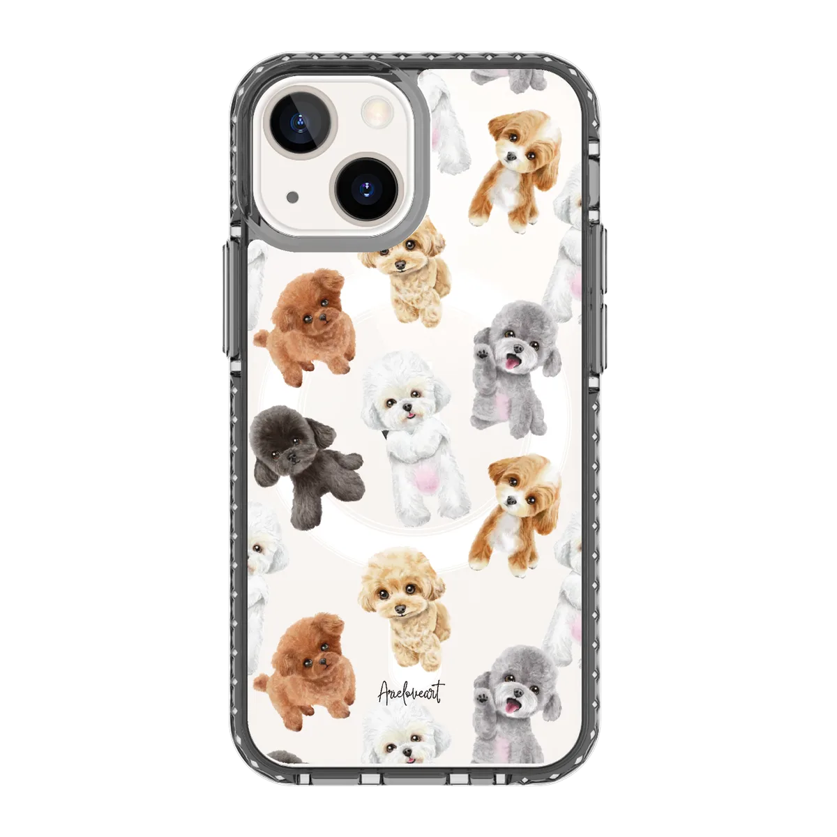 6022-iphone-13-mini-golden-case-magsafe-compatible-transparent-black