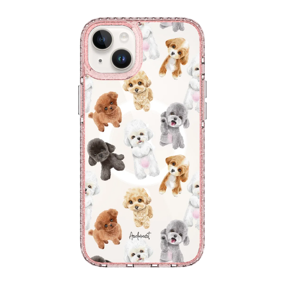 6022-iphone-14-plus-golden-case-magsafe-compatible-pink-glitter